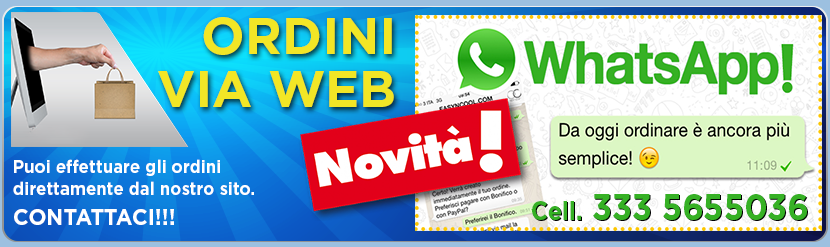 novità ordini via web